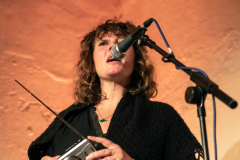 Chloe Herington performing as VALVE at Buds & Spawn in the Samuel Worth Chapel on 2nd Oct 2025 - photo (c) Aitch Nicol
