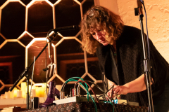 Chloe Herington performing as VALVE at Buds & Spawn in the Samuel Worth Chapel on 2nd Oct 2025 - photo (c) Aitch Nicol